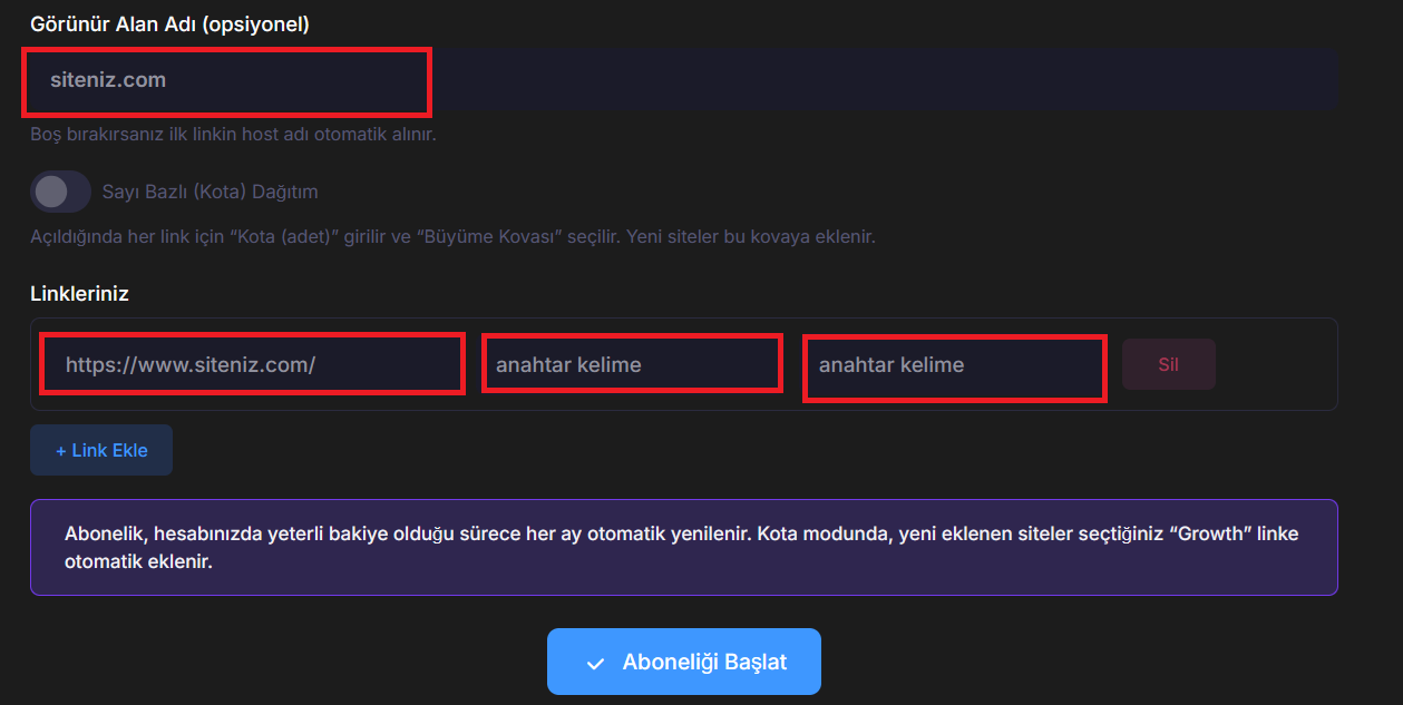 Abonelik Sistemi Tek Link Ekleme.jpg